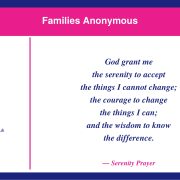 Serenity Prayer Business Card