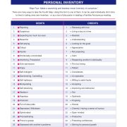 Personal Inventory Form (download)