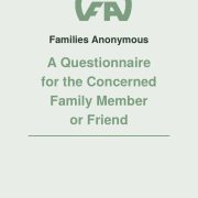 A Questionnaire For The Concerned Family Member OR Friend